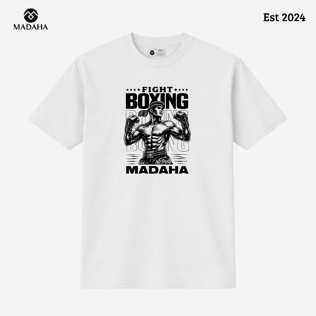 Madaha Kaos Baju Kickboxing Iron Fist