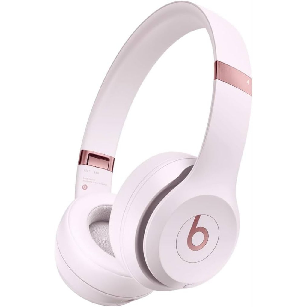Beats Solo 4 On-Ear Wireless Headphones - Matte Black, Slate Blue, Cloud Pink
