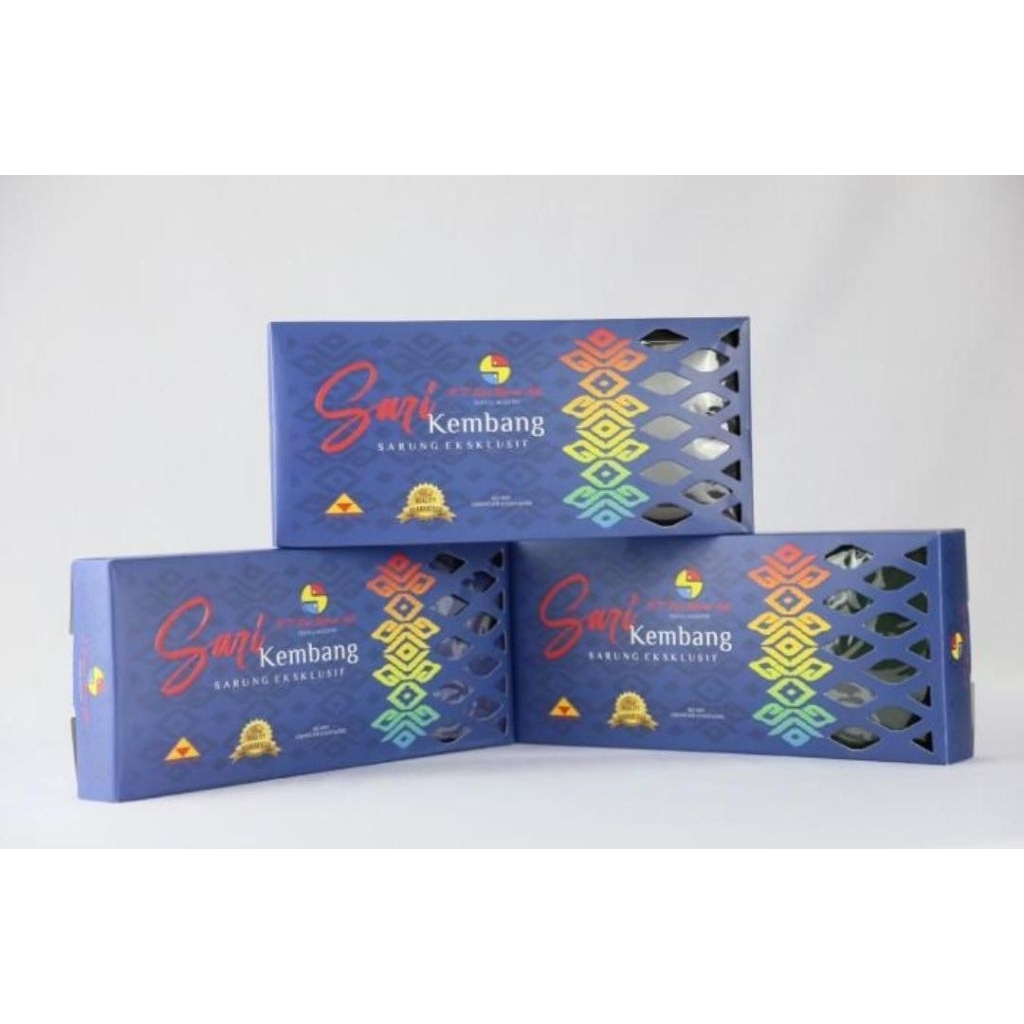 sarung sritex sari kembang hijau