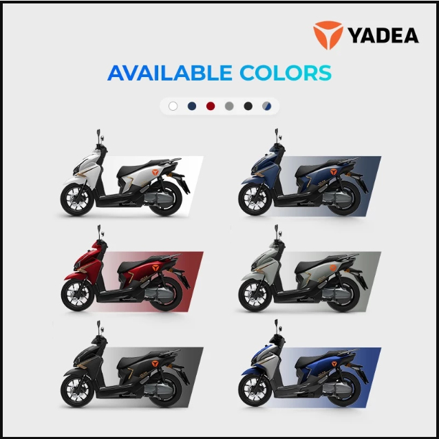 Yadea Velax E Motor Listrik Electric Vehicle EV 2000W Garansi 2 Tahun