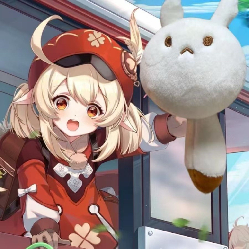 [PREORDER] Genshin Impact Dodoco Plush Keychain 22cm – Gantungan Boneka Cute