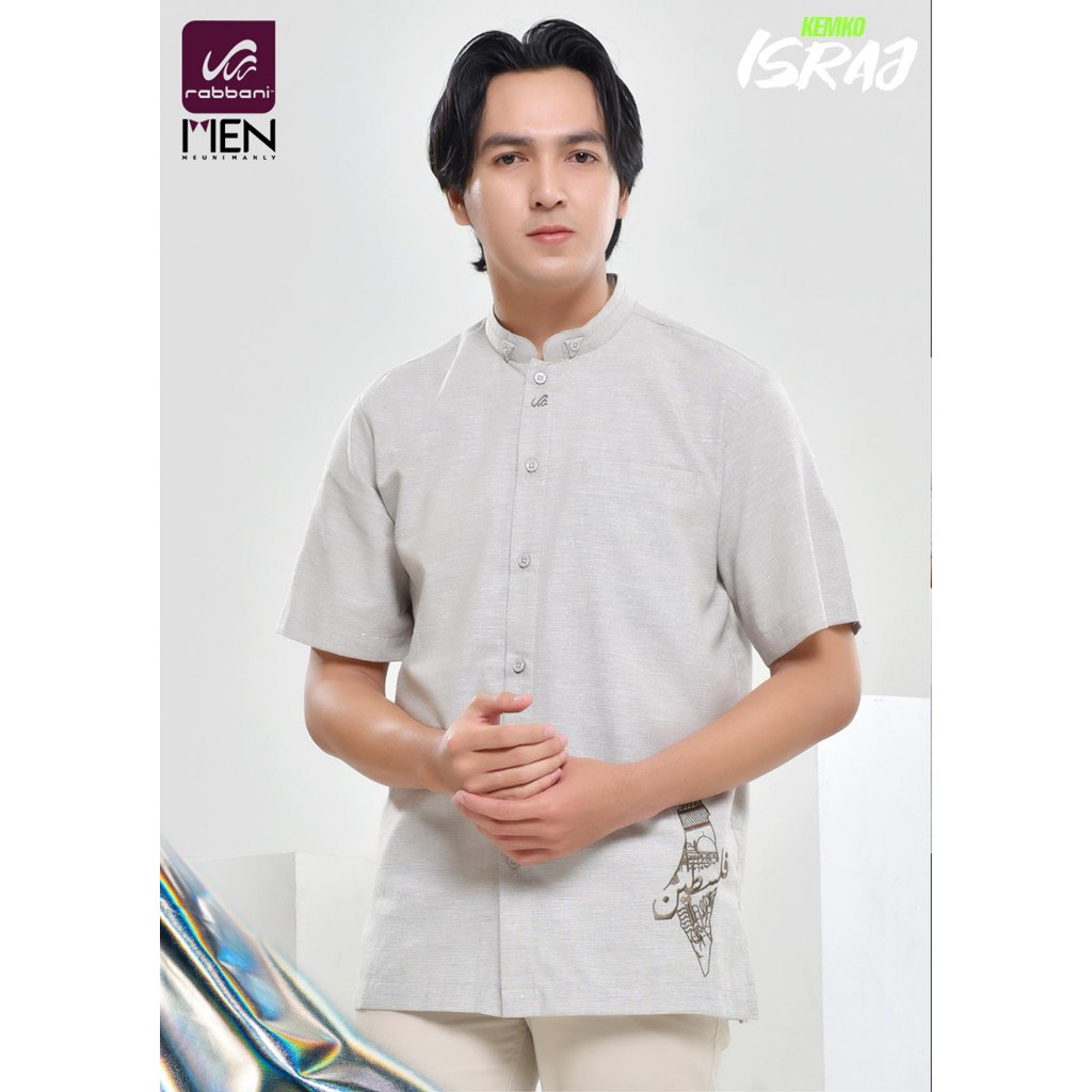 Kemko Israj | Kemeja Koko Israj| Koko Dewasa| Baju Koko Dewasa Terbaru | Baju koko  rabbani original