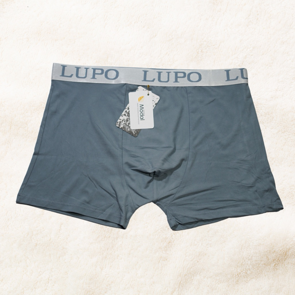 Locca Underwear - Boxer Pria Lupo Katun Lembut dan Menyerap keringat