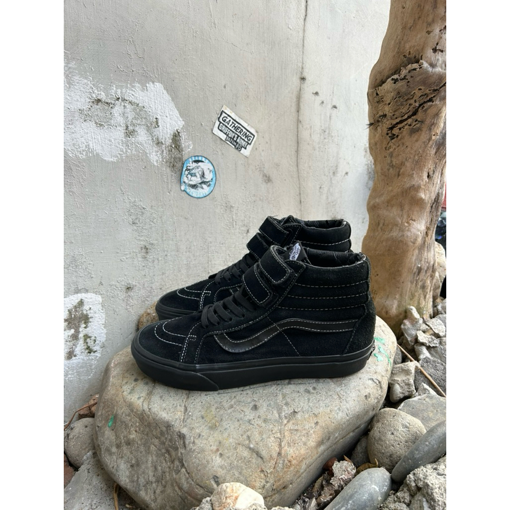 Vans Sk-8 Hi Black Velcro