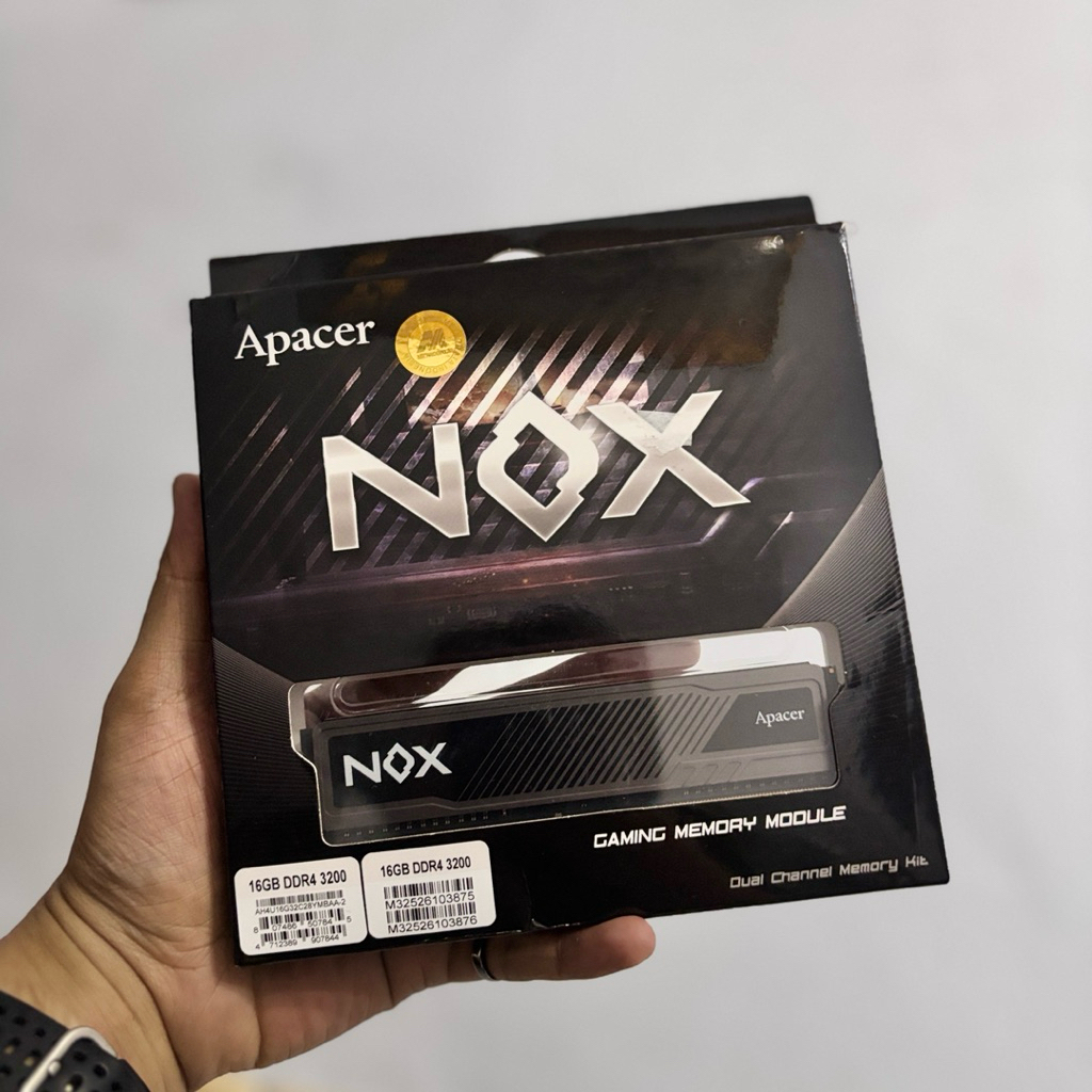 RAM 16 Gb 8x2 NOX Apacer 3200Mhz