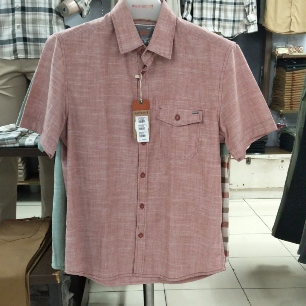 watchout kemeja pria 100% original