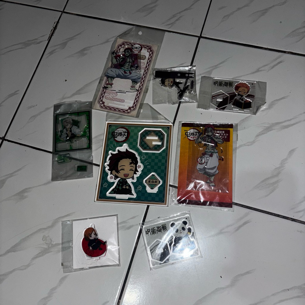 [CUCI GUDANG SALE] Original Acrylic jepang stand demon slayer