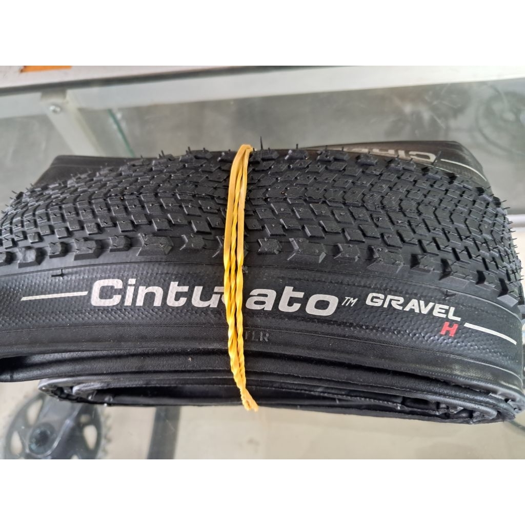 Ban Pirelli Cinturato Gravel H 700x40 Black - Ban Luar Sepeda Gravel 700c 40c