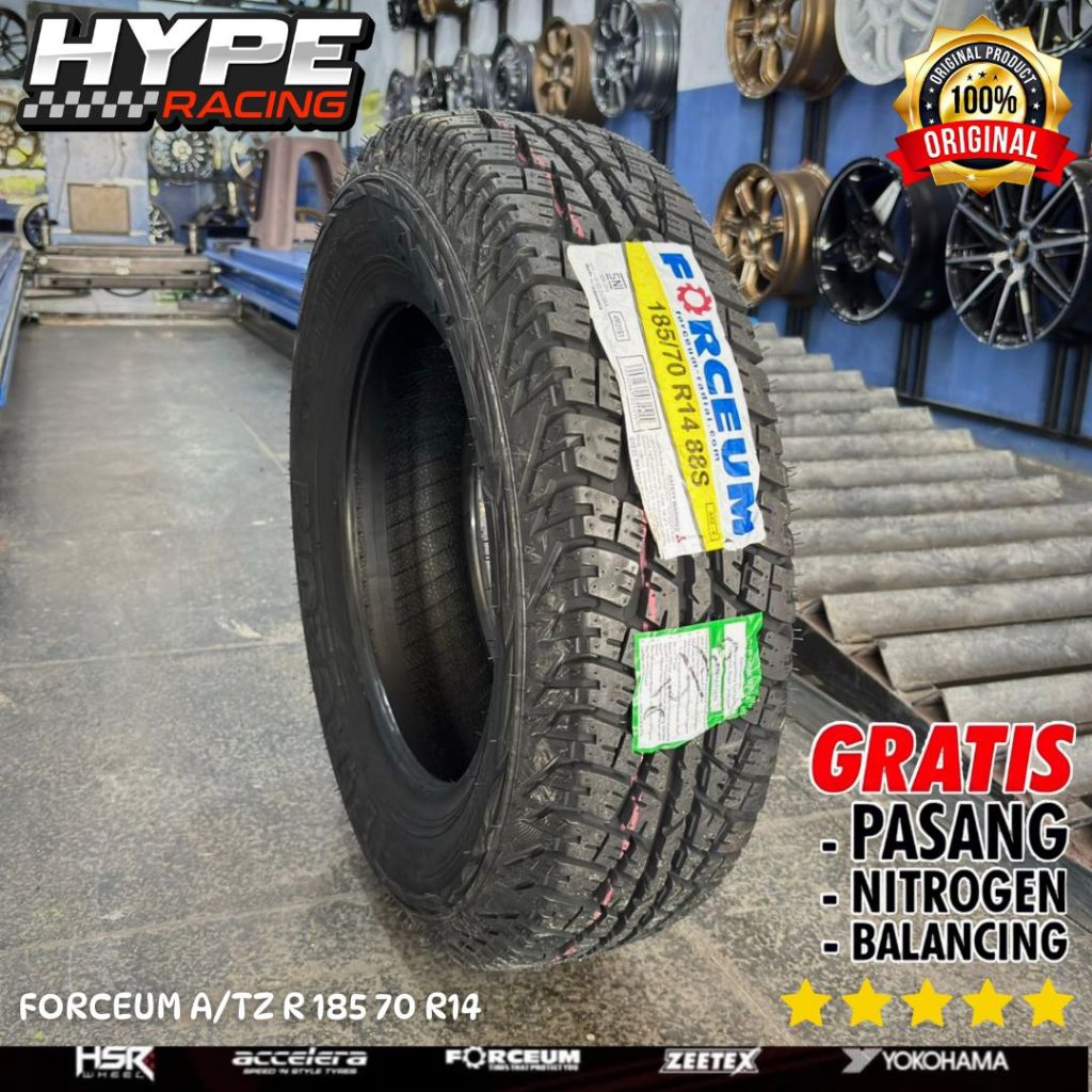 Ban Mobil Forceum ATZ 185 70 r14 - ban ring 14 murah Standar XENIA , AVANZA