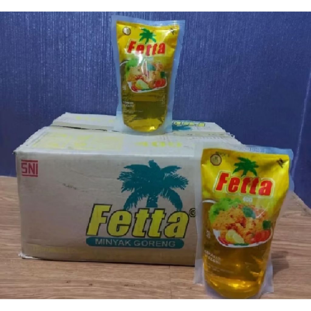 Minyak goreng Fetta 400 ml dus ( isi 24pc)