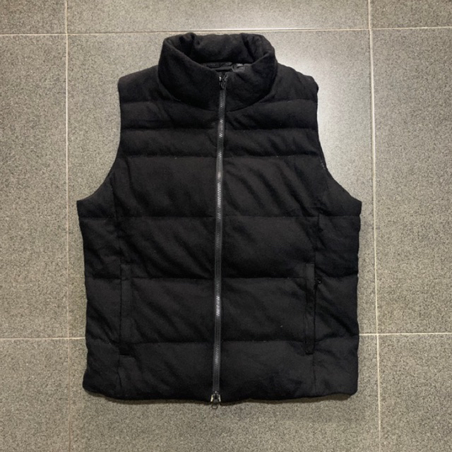 vest puffer gu uniqlo second