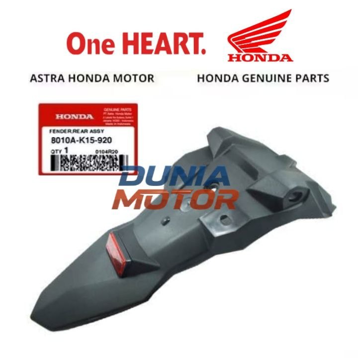 Fender Rear Assy Spakbor Belakang Motor Honda New CB150R 2015 2016 2017 2018 Slebor Selebor Spakbor 