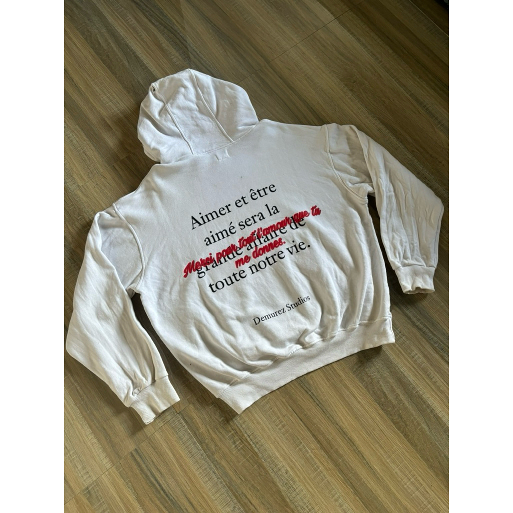 hoodie demurez studio na avec amor