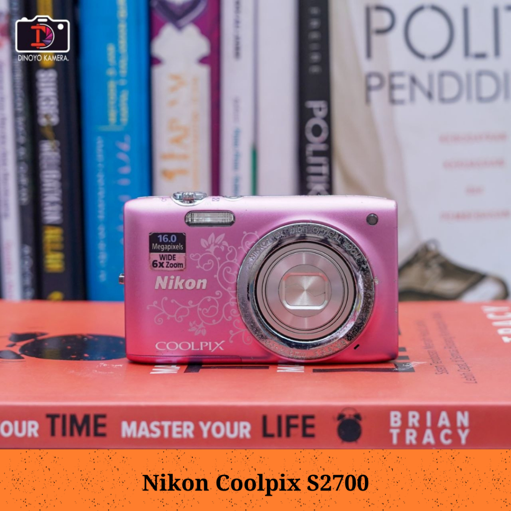 Kamera Pocket / Kamera Digital / Camdig Nikon Coolpix S2700 Kondisi ada minus