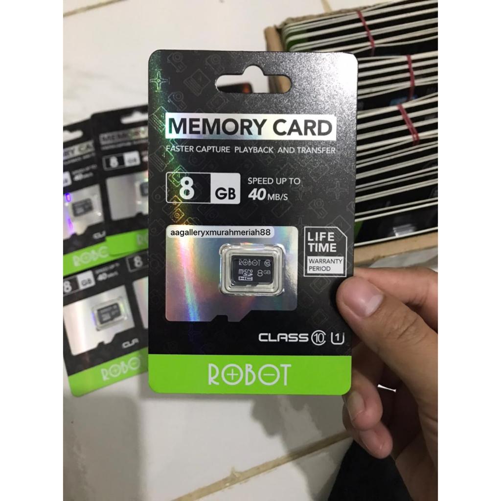 Memori Micro SD 4gb / 8gb ROBOT memorycard memory / memori hp