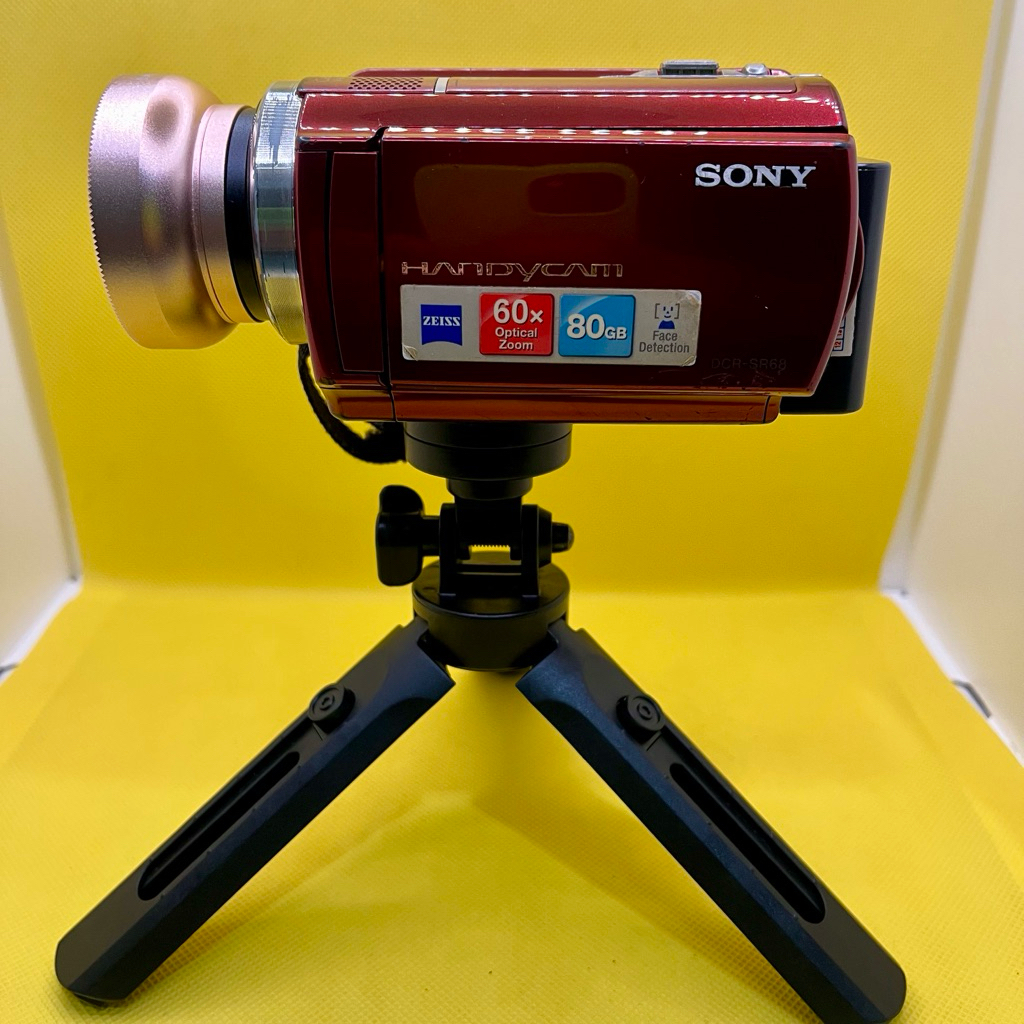 Handycam Sony DCR-SR68 (with Fisheye Lens)