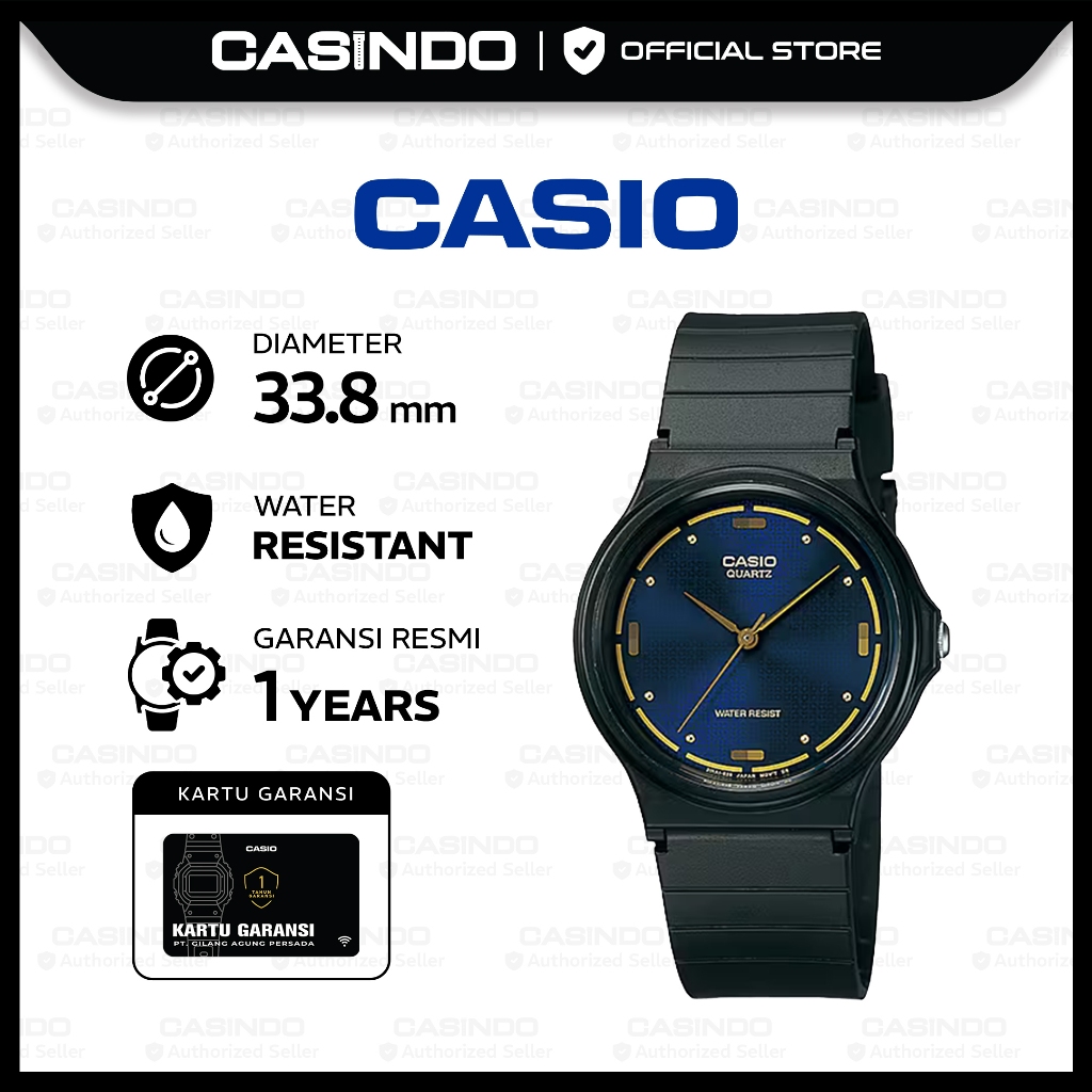 Casio Jam Tangan Pria MQ-76-2ALDF