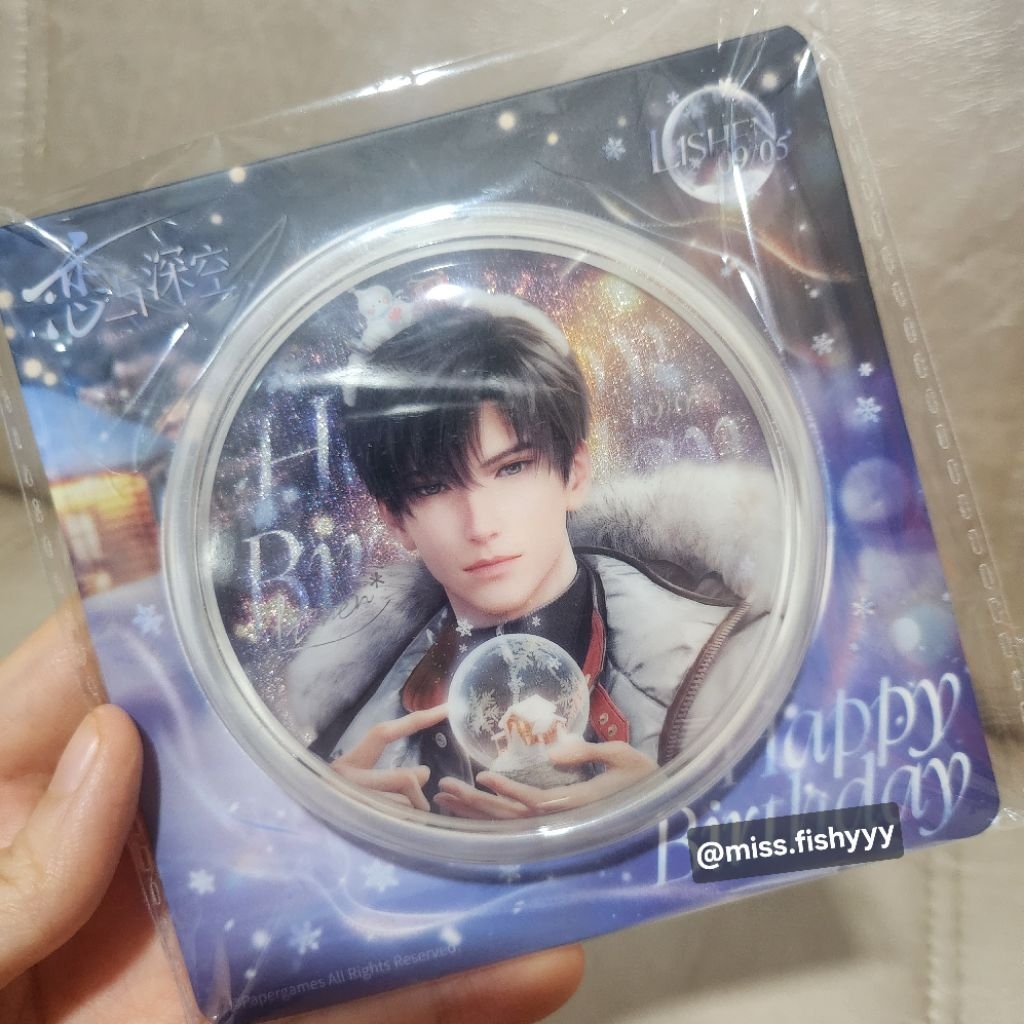 [OFFICIAL] Love and Deepspace Zayne Birthday Badge