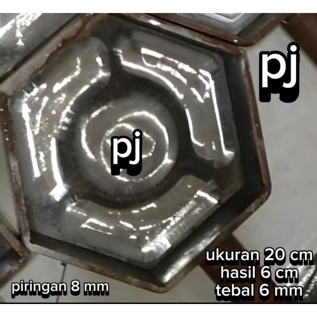 Cetakan paving segi enam