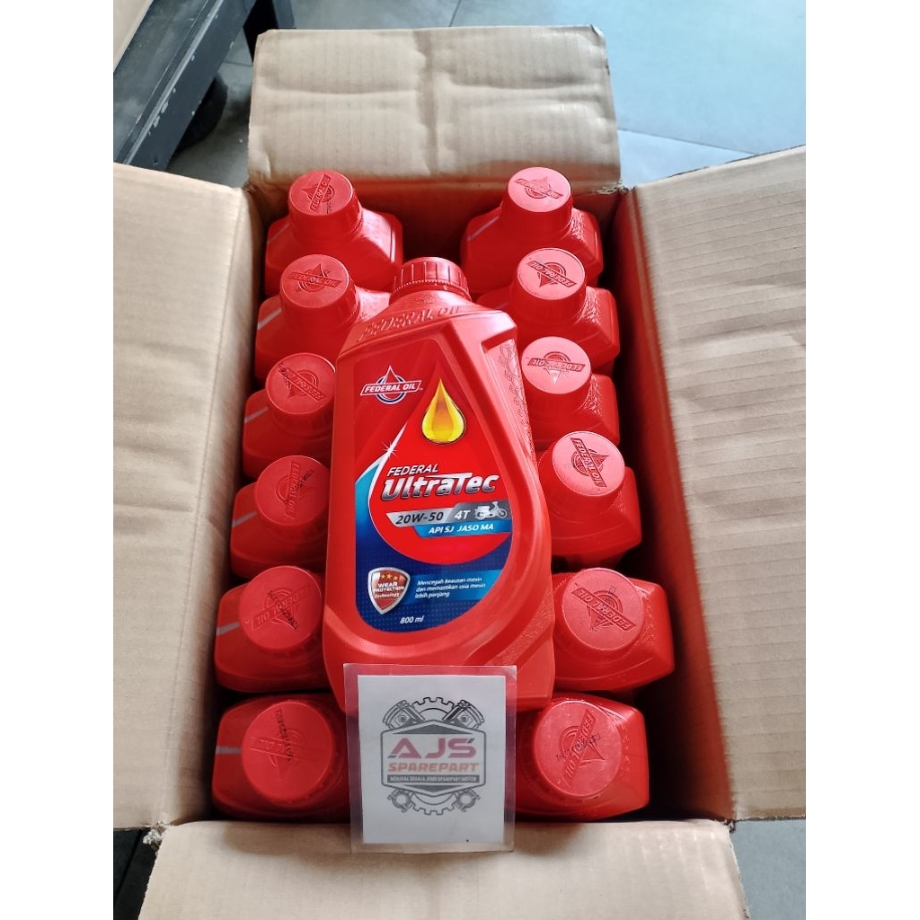 OLI ULTRATEC FEDERAL 0.8L 12 BOTOL 1/2DUS