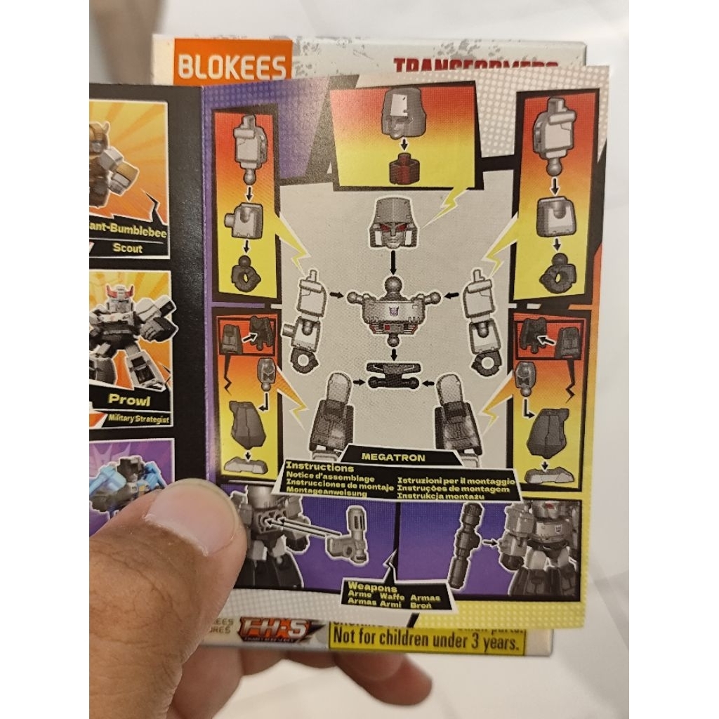 Blokees Transformers Defender - Megatron (Secret)