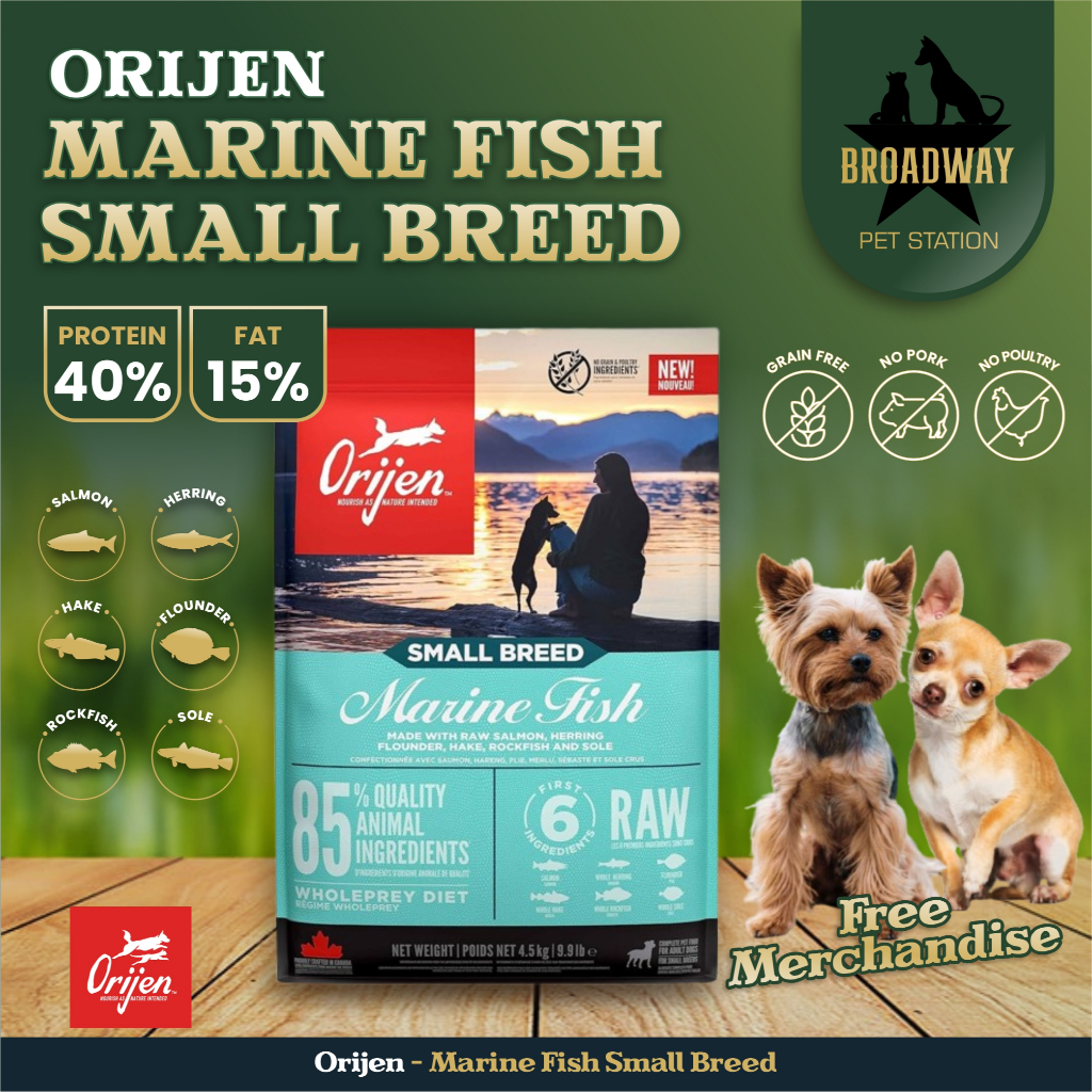 Orijen Marine Fish Small Breed 4,5 Kg