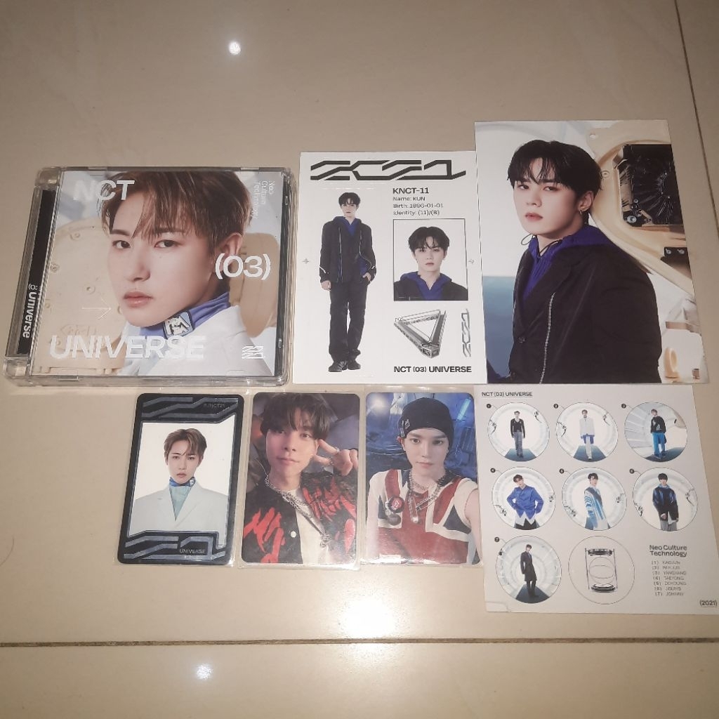 Album Jewel Case NCT Universe 2021 Cover Renjun