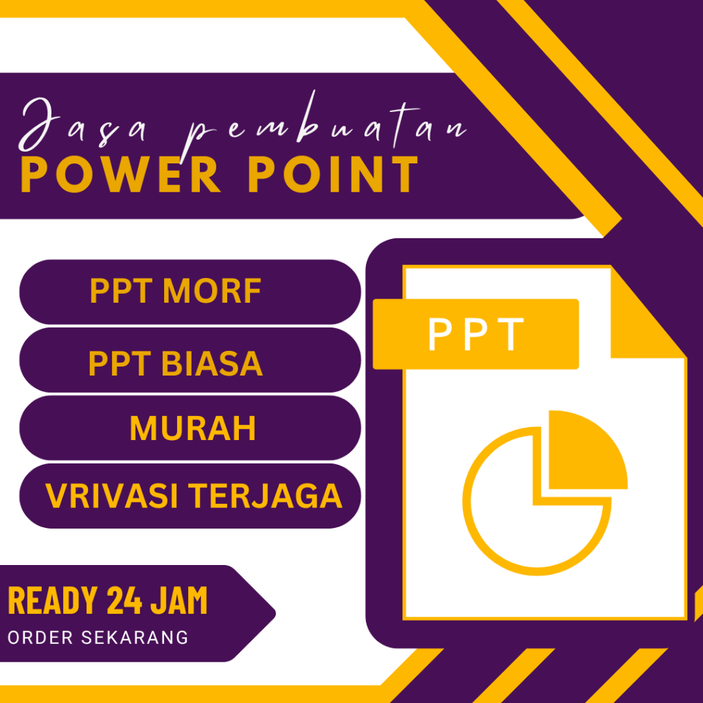JASA PEMBUATAN POWER POINT