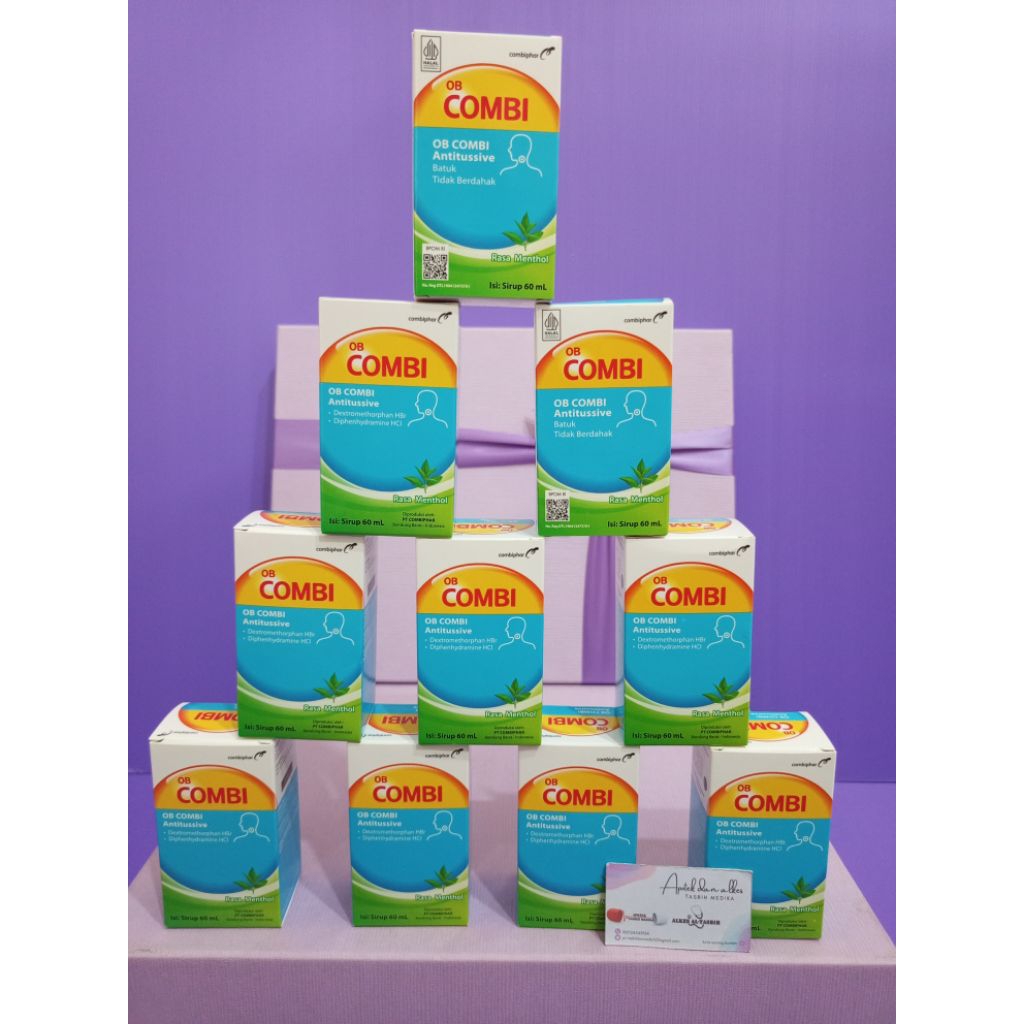 OB COMBI SIRUP RASA MENTOL 60ML PERBOTOL