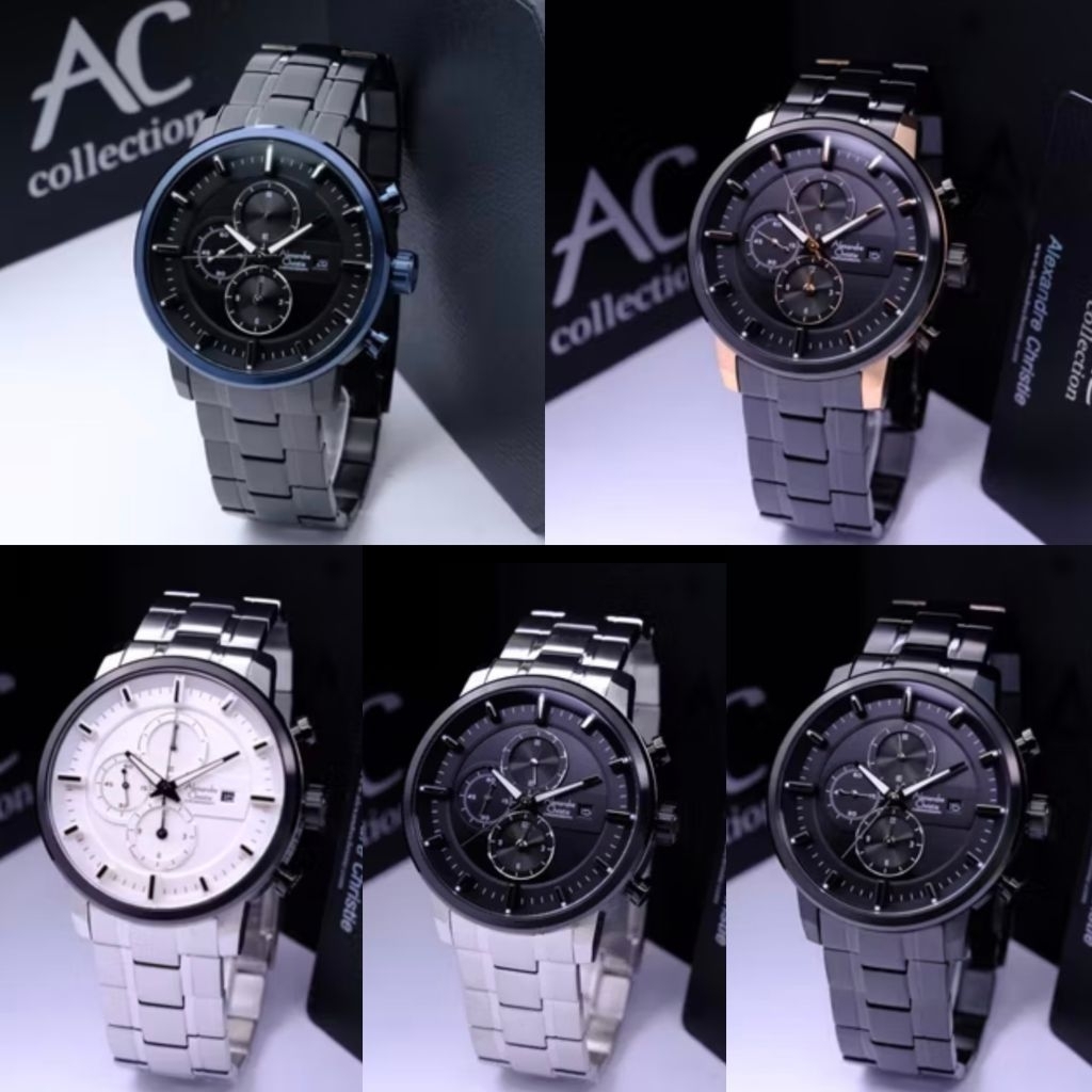 JAM TANGAN PRIA ALEXANDRE CHRISTIE  AC 6323 ALEXANDRE CHRISTIE PRIA