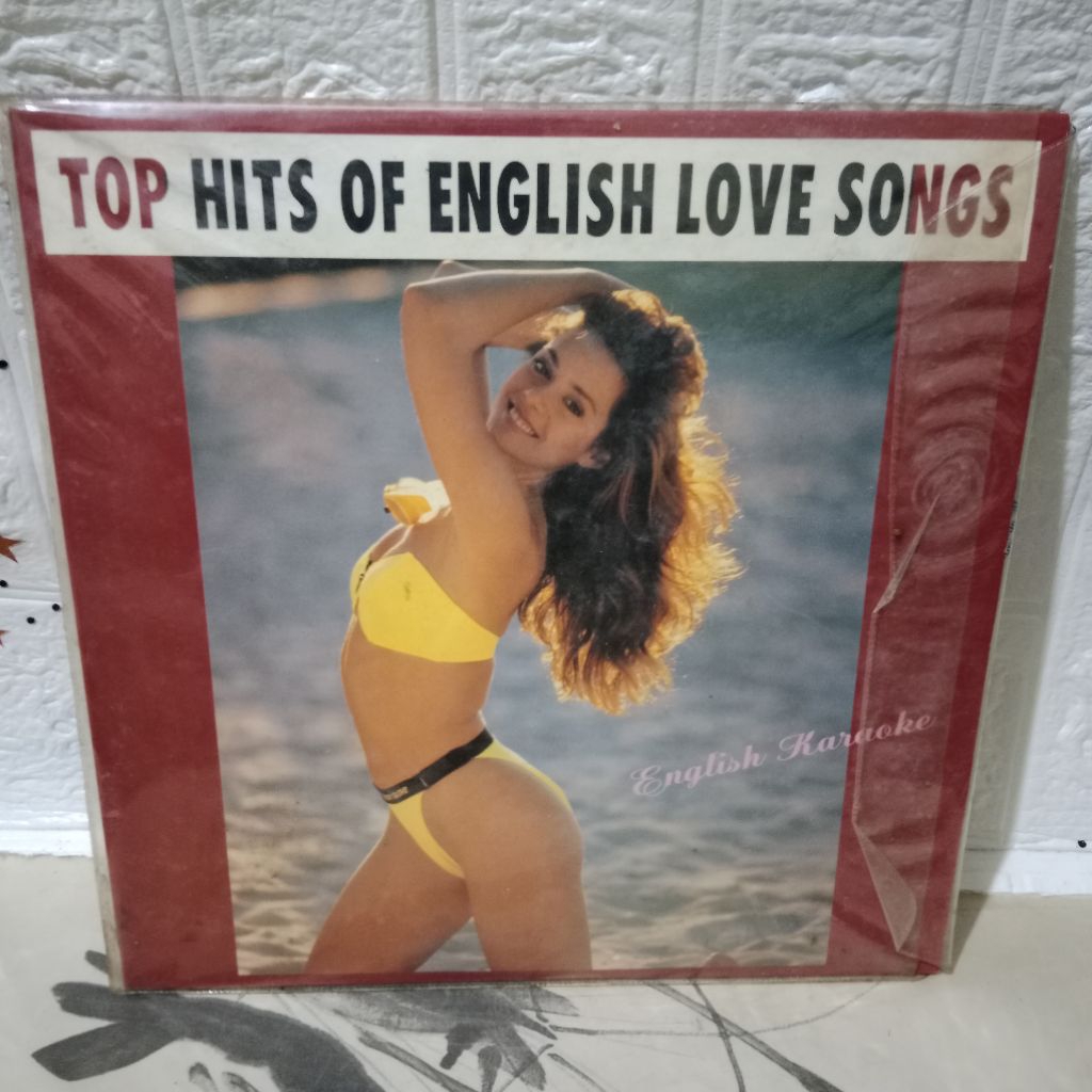 laser disc karaoke lagu barat - top hits of English love songs