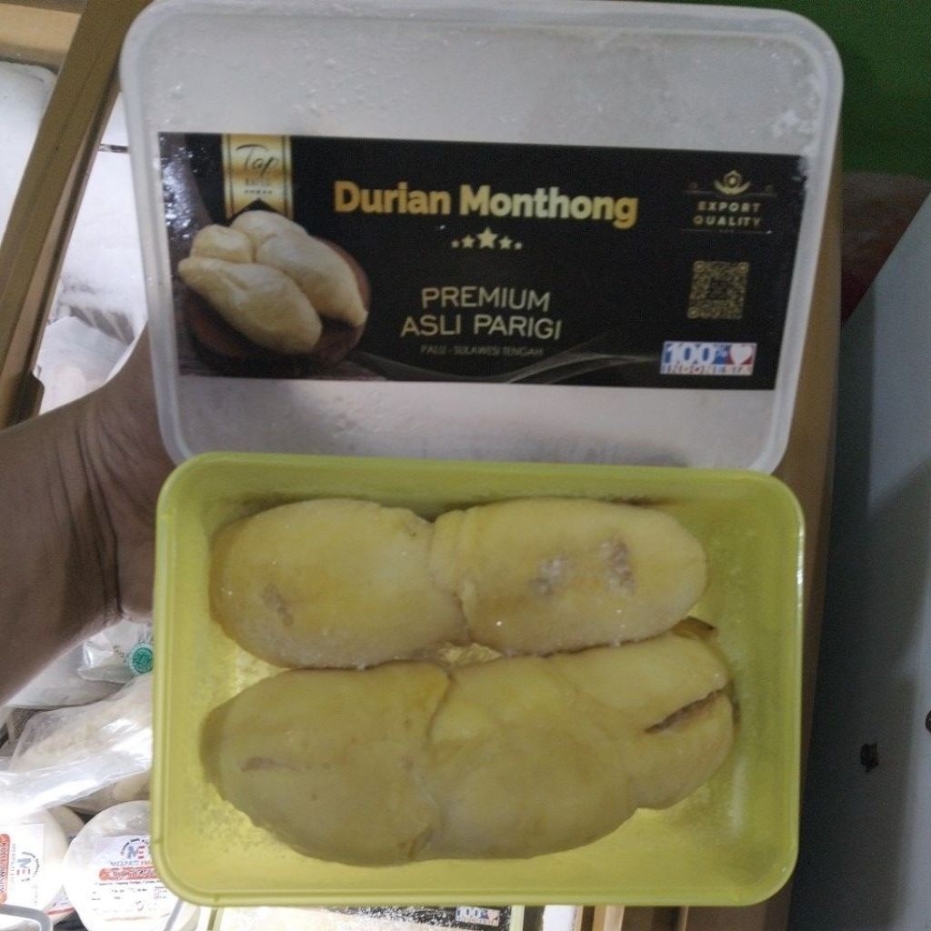 durian montong premium asli Parigi // durian kupas Montong fresh per box