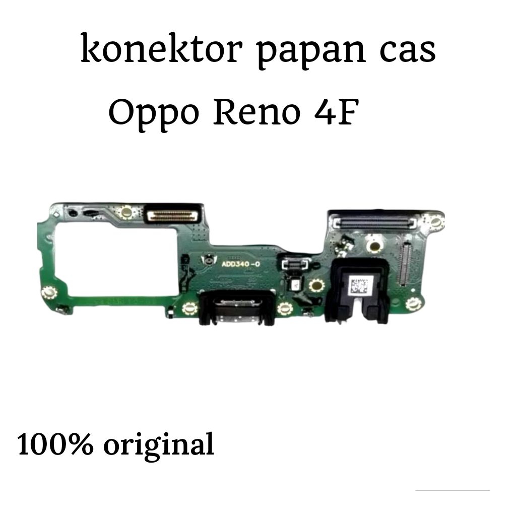 KONEKTOR PAPAN CAS OPPO RENO 4 ORIGINAL PENGGANTI KONEKTOR PAPAN CAS