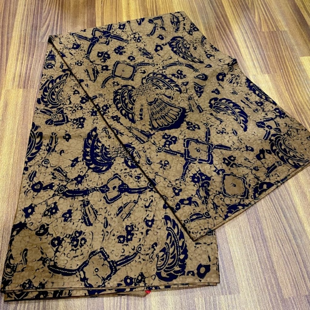 Kain Batik Tulis Jarik Panjang Motif Garuda Coklat Hitam Jogja Solo Jakarta Katun Primisima A