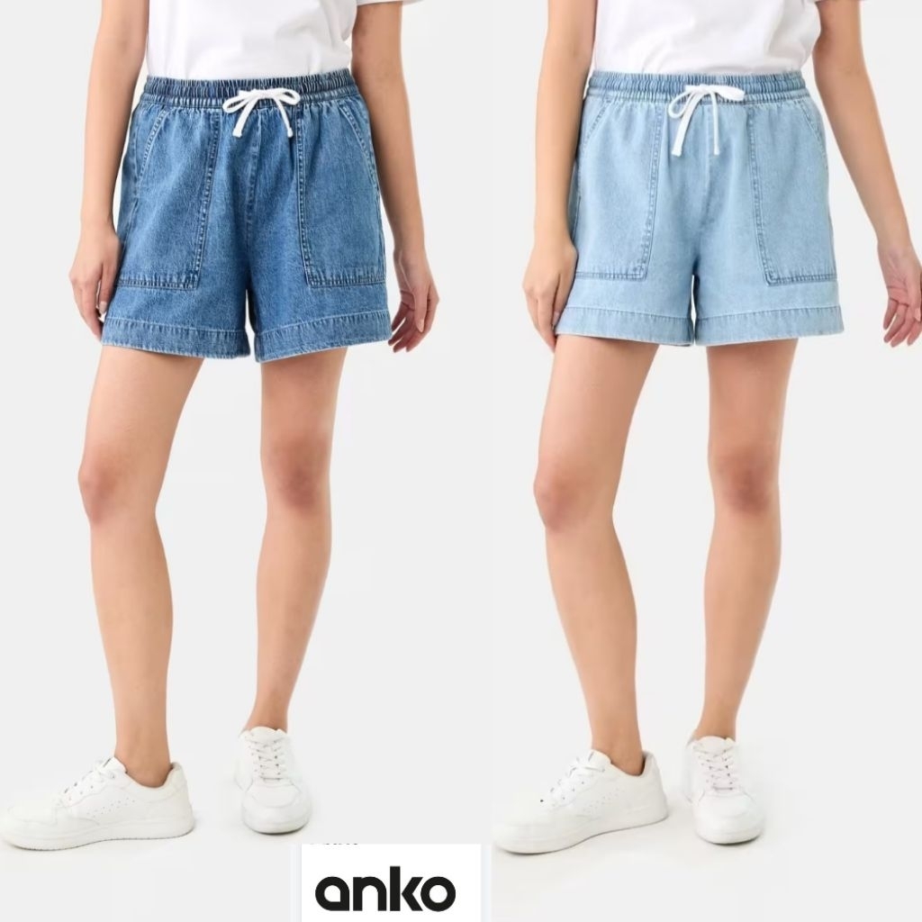 Celana Pendek Denim Anko Wanita