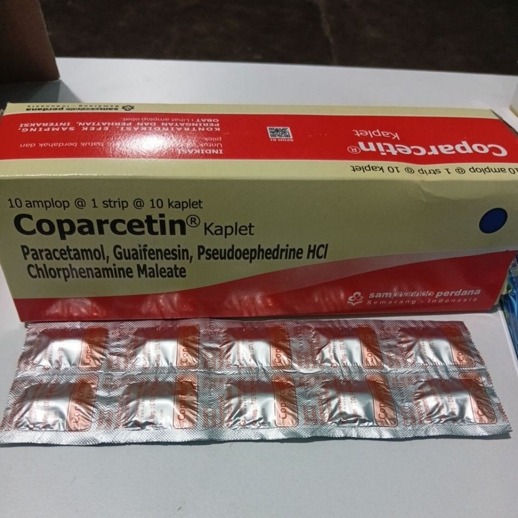 COPARCETIN tablet strip