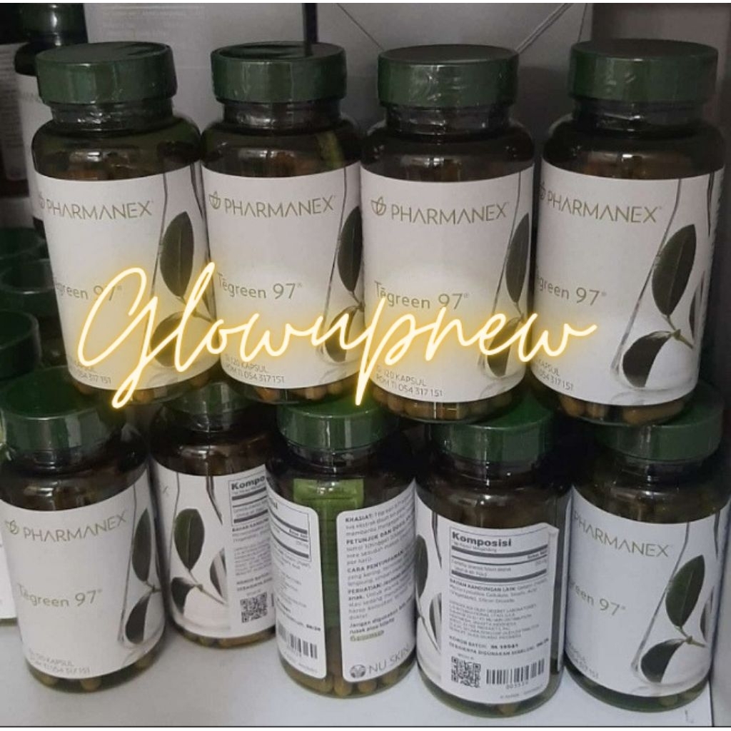 tegreen97 isi 120 kapsul exp 06/2027 NuSkin® Suplemen Tegreen97 antioksidan herbal