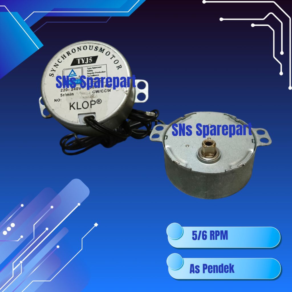 Motor Moving Synchronous Maspion As Pendek