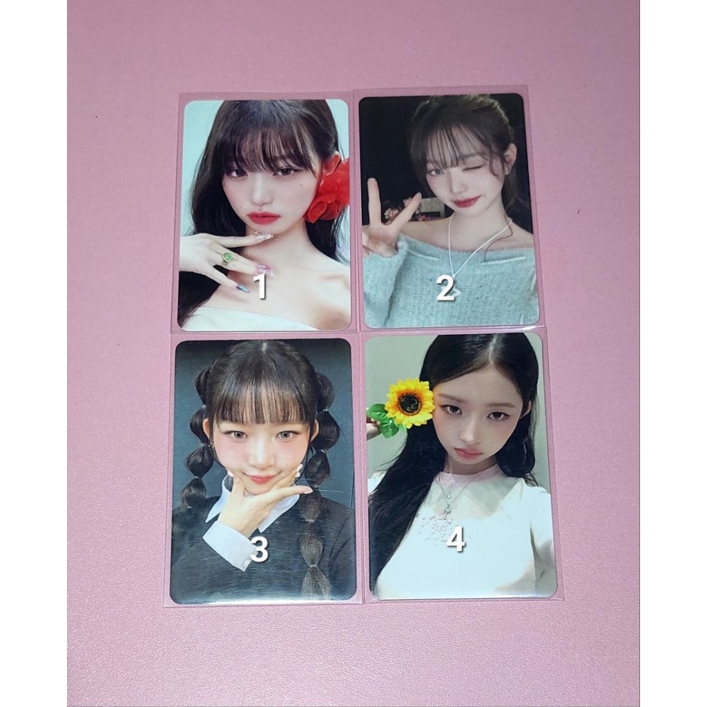 PHOTOCARD PC OFFICIAL WONYOUNG REI
