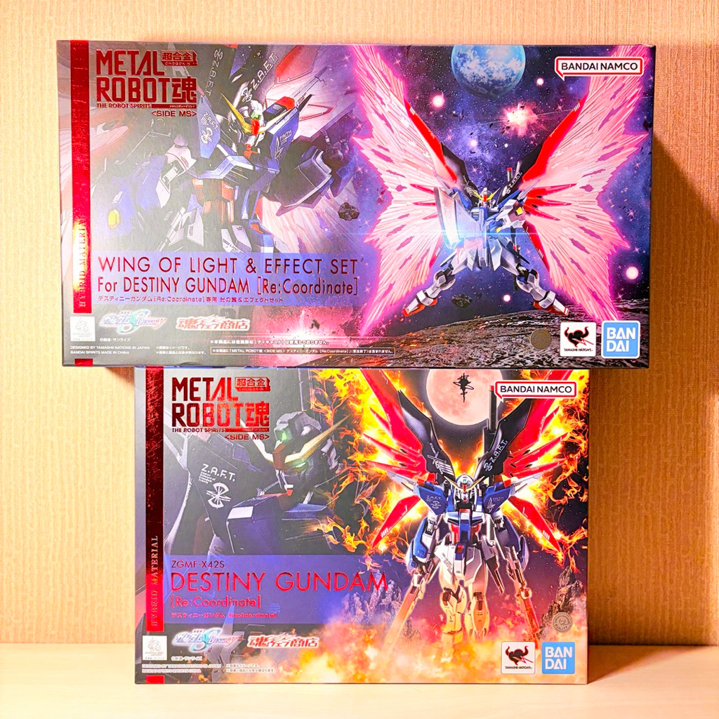 Metal Robot Damashii The Robot Spirits (Side MS) ZGMF-X42S Destiny Gundam (Re:Coordinate) + Wings of