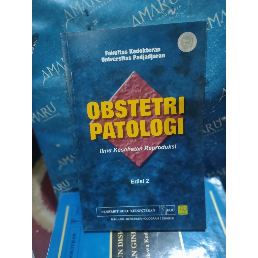 ORIGINAL BUKU BEKAS OBSTATE TRI PATOLOGI ILMU KESEHATAN REPRODUKSI