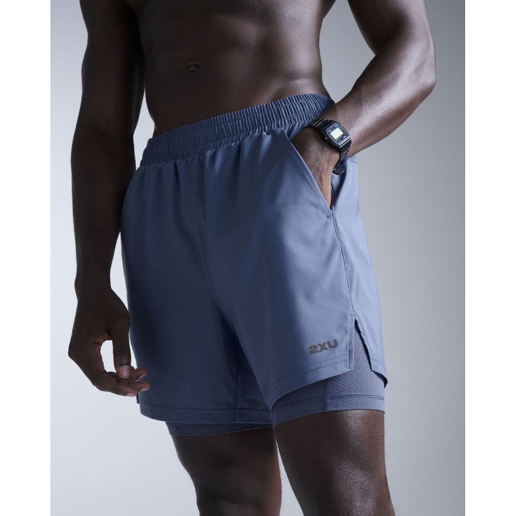 2XU Aero Mesh 2-in-1 5 Inch Shorts