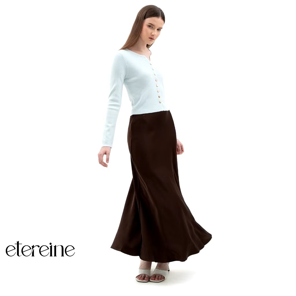 Rok satin silk mewah etereine