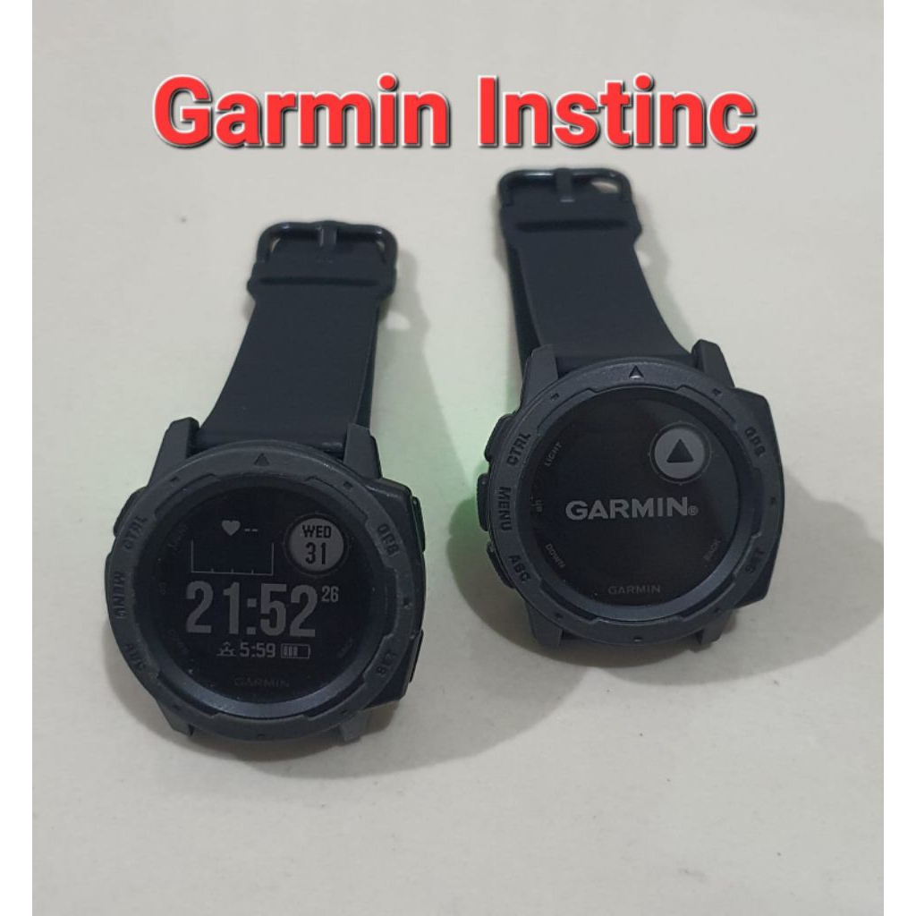 Garmin Instinc Original Smartwatch second ex display like new
