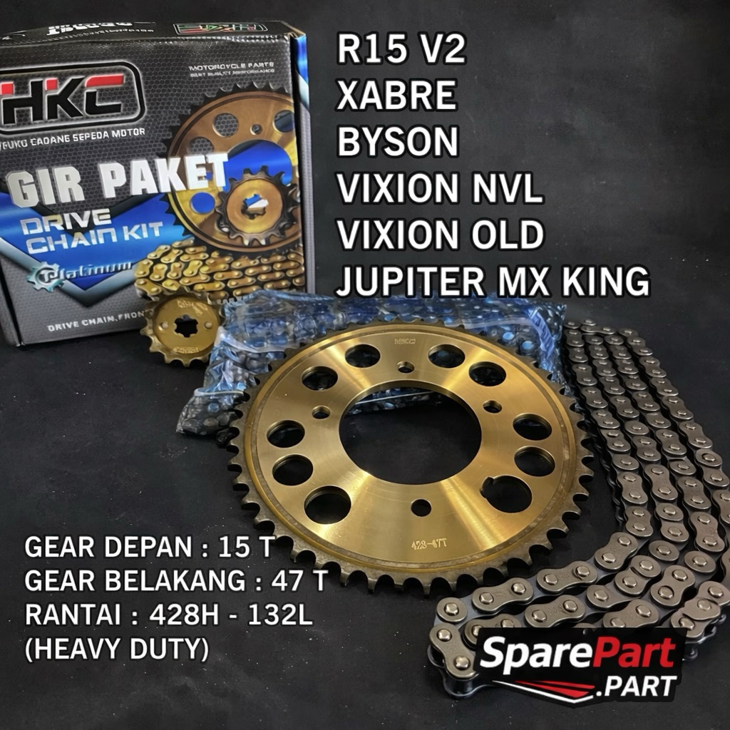 GEAR PAKET/GIR SET HKC R15