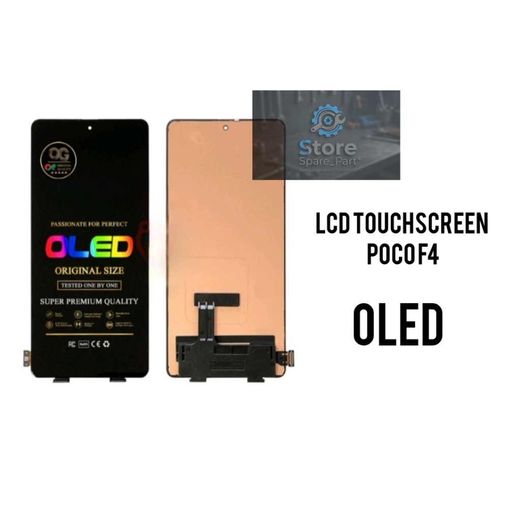 LCD TOUCHSCREEN XIAOMI REDMI POCO F4 OLED/AMOLED ORIGINAL FULLSET