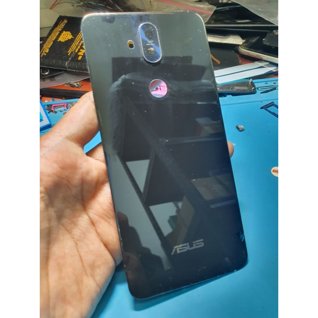 Bukan Handphone Part NFC Backdoor Backcover Tutup Belakang dan Kaca Kamera Asus Zenfone 5 Lite/5Q ZC