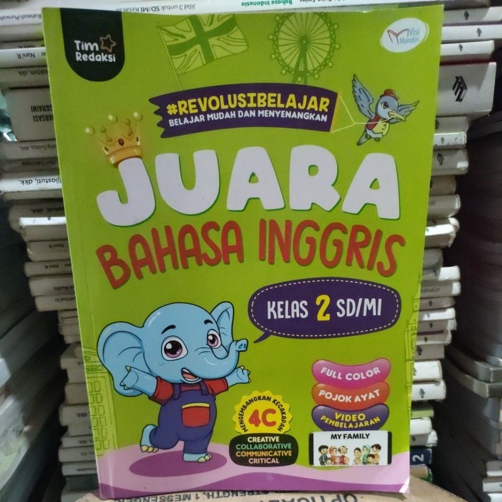 juara bahasa inggris kelas 2 sd 4c
