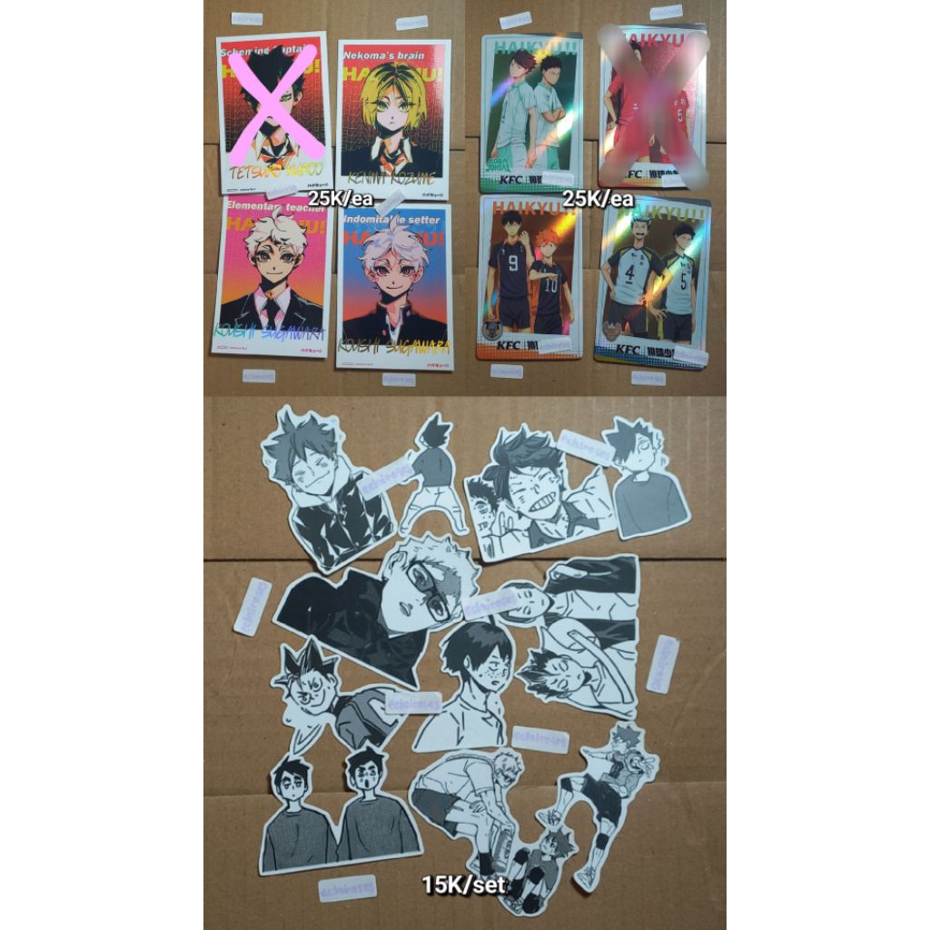 Blue Lock Haikyuu Gacha Nemurasetai Figure Badge Standee Sticker Polaroid Card Bachira Reo Rin Nagi 