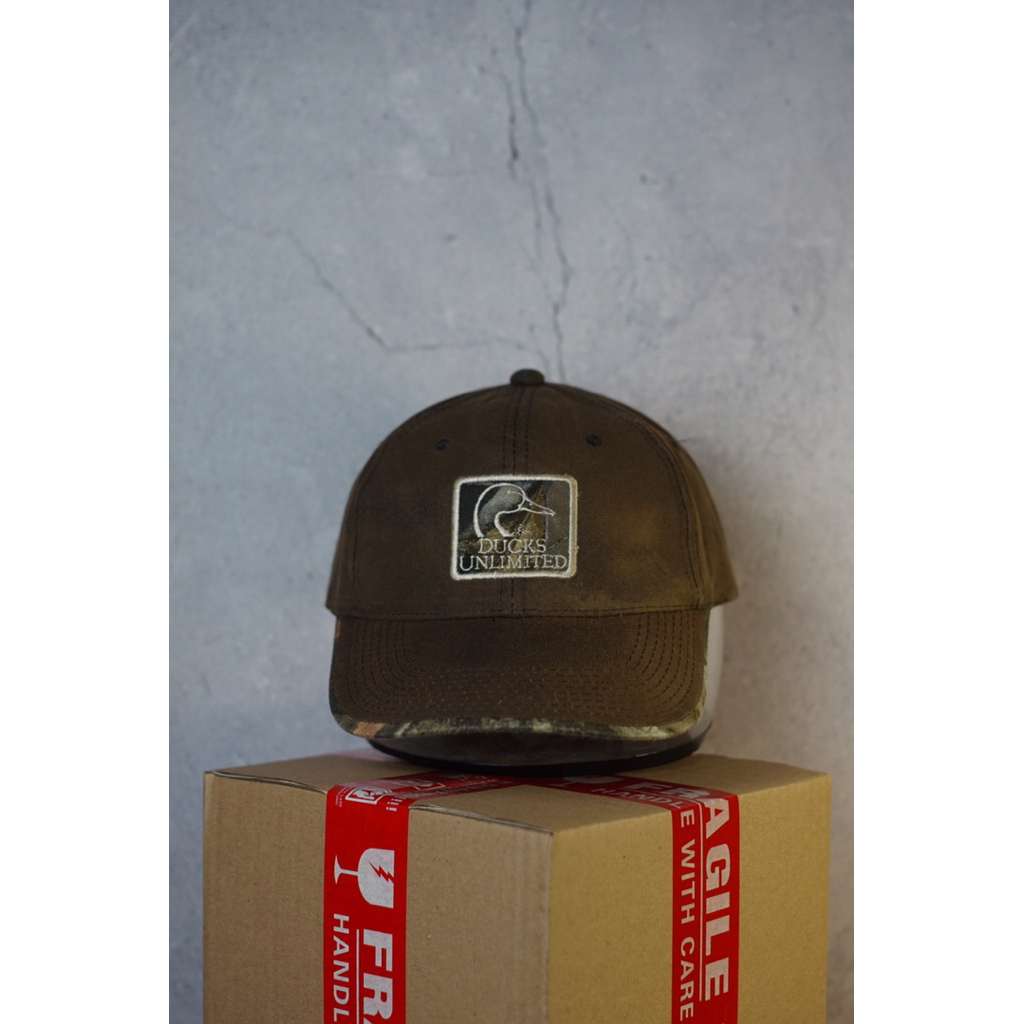 Topi Mancing Fishing Cap Topi Outdoor Dri Duck Camo Semi Kulit